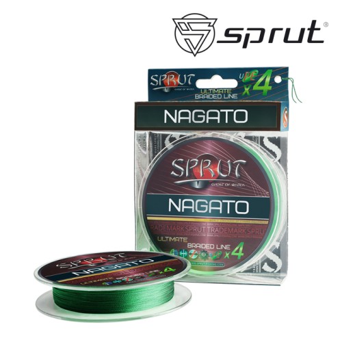 Шнур Sprut Nagato Ultimate Braided Line x4 (95m/Dark Green/0,12mm/9,1kg)