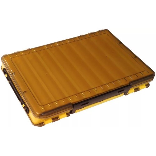 Коробка Kosadaka TB-S31A-Y, 34*21.5*5 см двухсторонняя, жёлтая