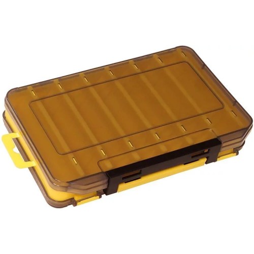 Коробка Kosadaka TB-S31D-Y, 20*13.5*3.5 см двухсторонняя, жёлтая