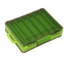 Коробка двухсторонняя Kosadaka TB-S31E-GRN 14*10.5*3см, зелёная