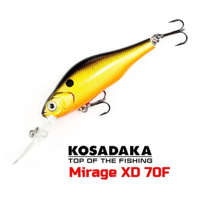 Воблеры Kosadaka Mirage XD 70F