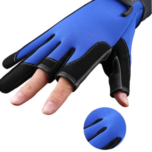 Перчатки Tsurinoya Blue - размер XL