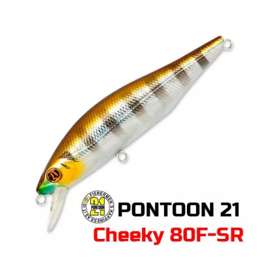 Воблеры Pontoon21 Cheeky 80F SR