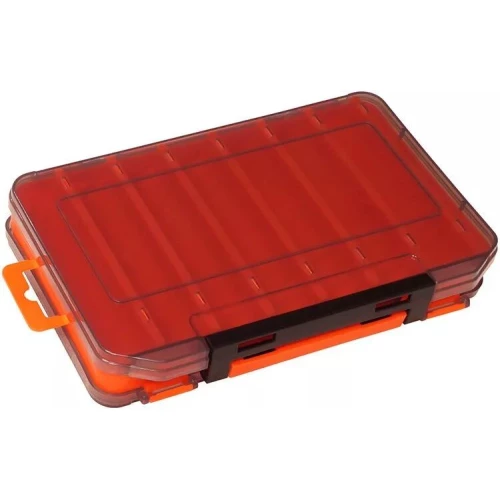 Коробка Kosadaka TB-S31D-OR, 20*13.5*3.5 см двухсторонняя, оранжевая Коробка Kosadaka TB-S31D-OR, 20*13.5*3.5 см двухсторонняя, оранжевая