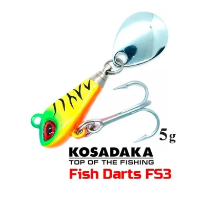 Джиг-спиннер Kosadaka Fish Darts FS3 (5г) Джиг-спиннер Kosadaka Fish Darts FS3 (5г)