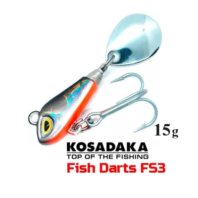 Джиг-спиннер Kosadaka Fish Darts FS3 (15г)