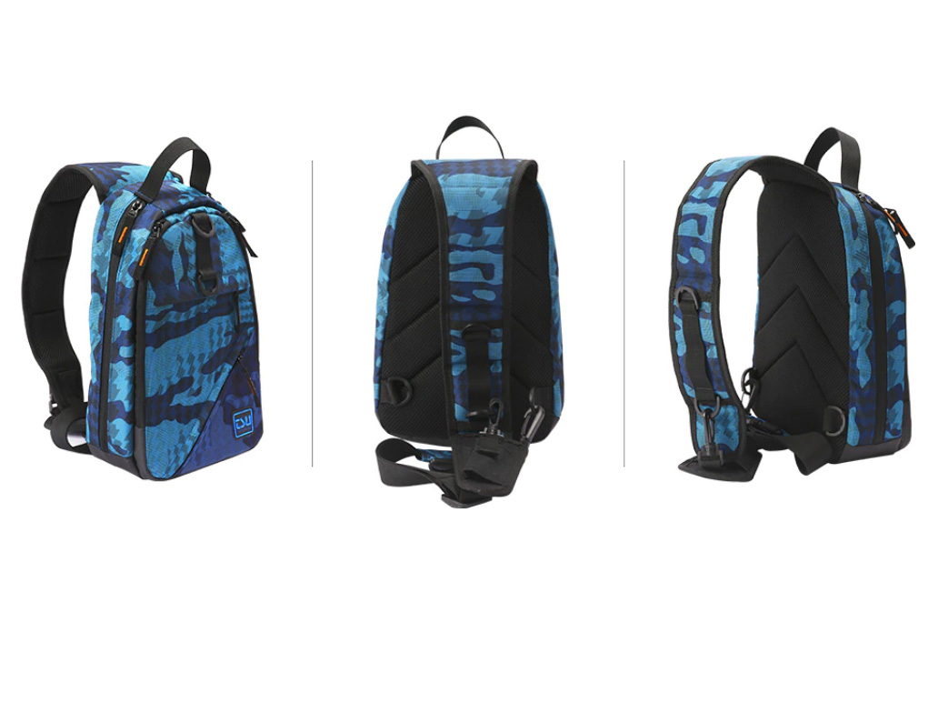 Универсальный рыболовный рюкзак TSURINOYA E3 - синий