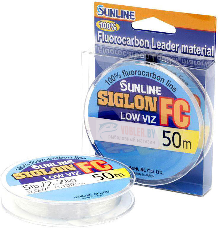 Флюорокарбон Sunline Siglon FC Low Viz (50 м)